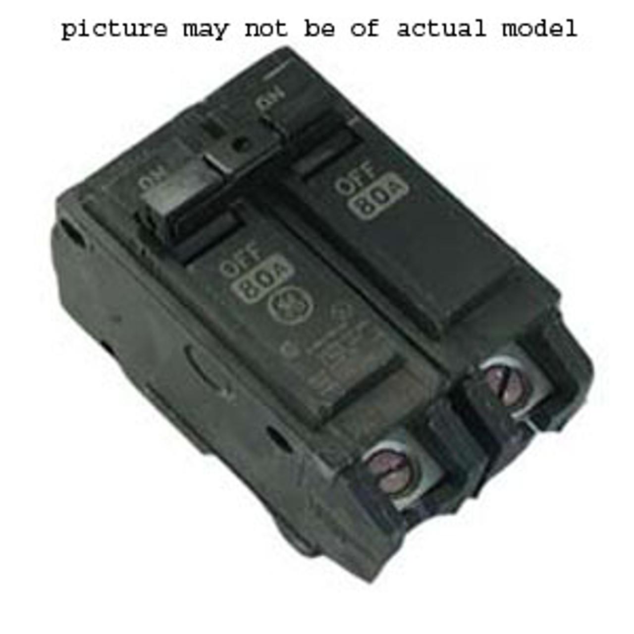 GE THQL2180 - A Two-Pole Q Line Plug-in Circuit Breaker 1" Module