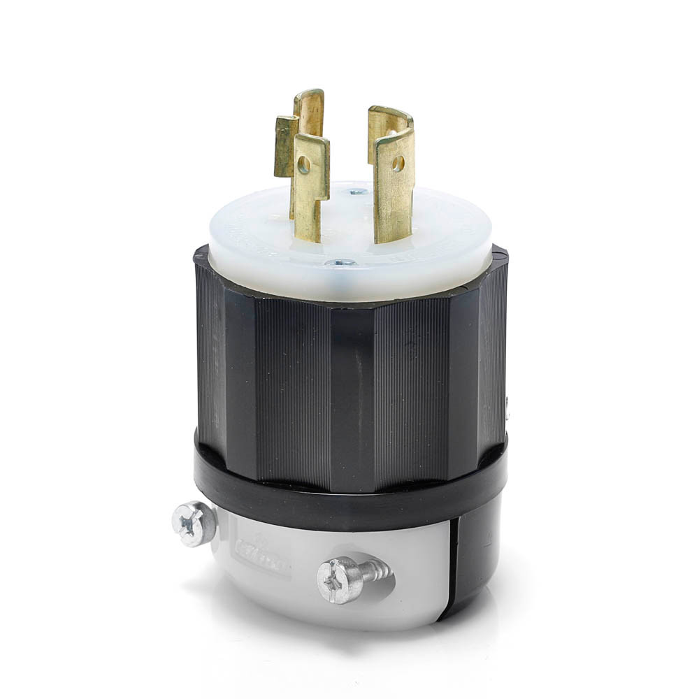 Leviton 2421 - 20 Amp 250 Volt 3 Phase 3 Pole Locking Plug