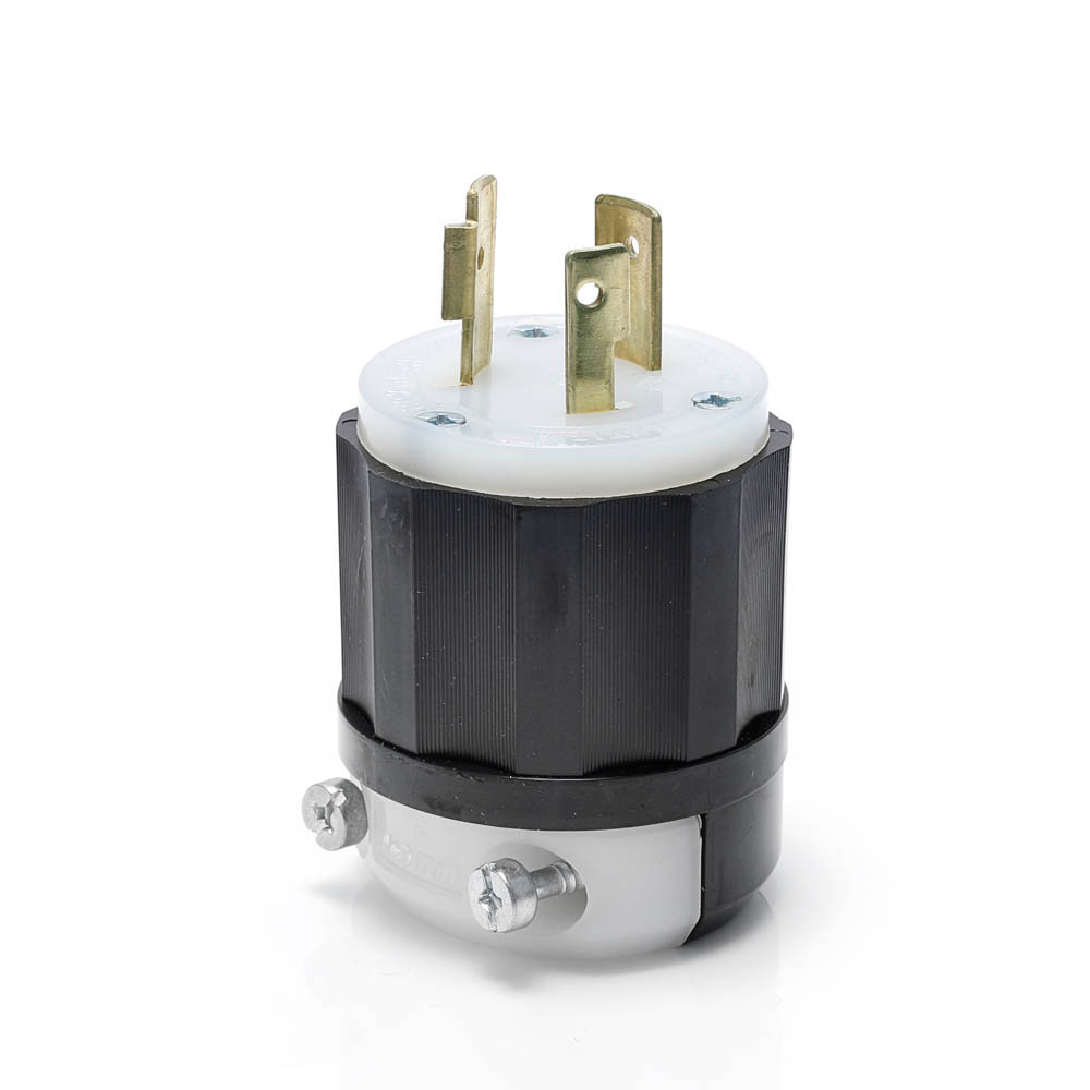 Leviton 2341 - 20 Amp, 480 Volt 2 Pole Locking Plug
