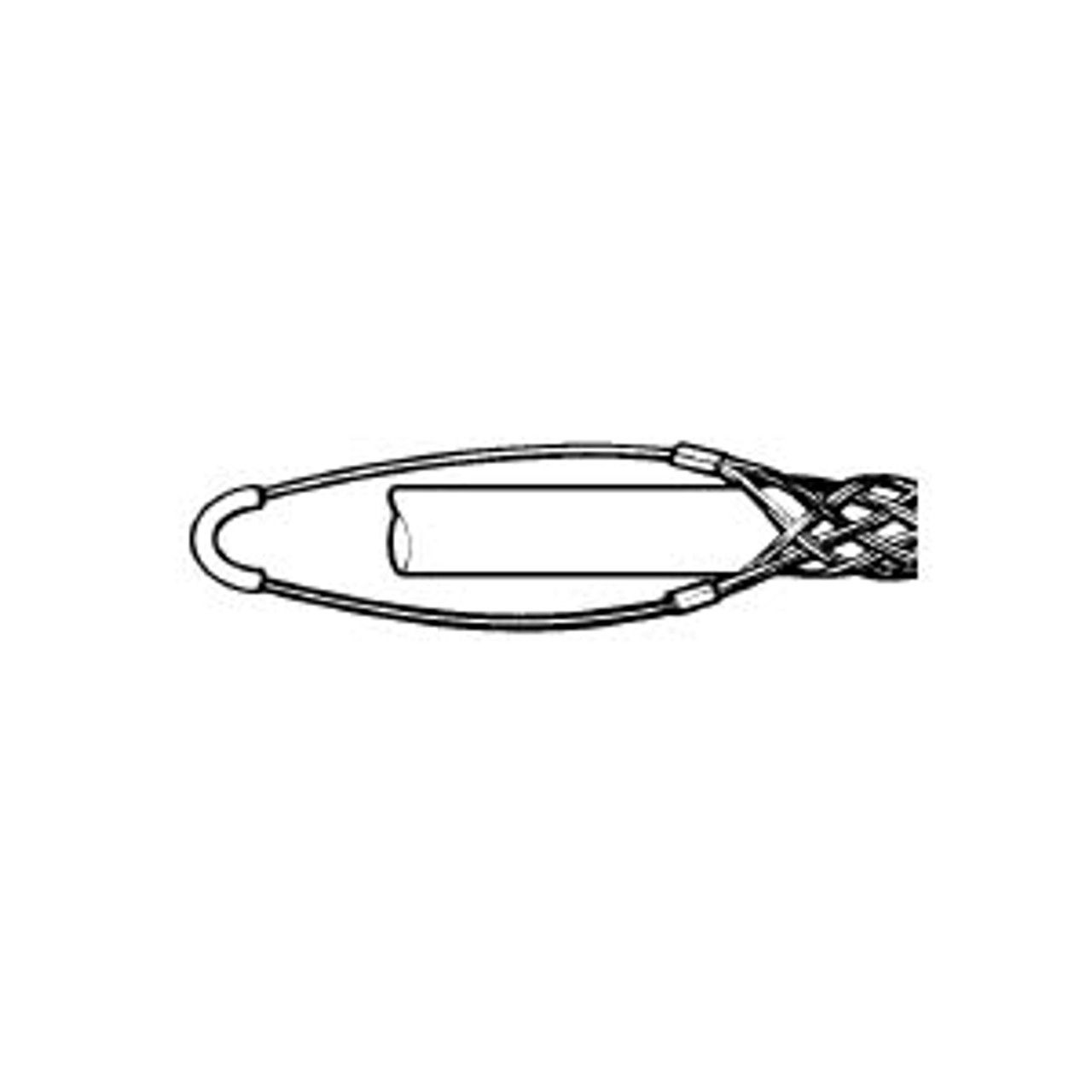 Leviton L9503 - Single U Eye Single Weave Closed Mesh Support Wire Mesh Grip (.750 -.990)