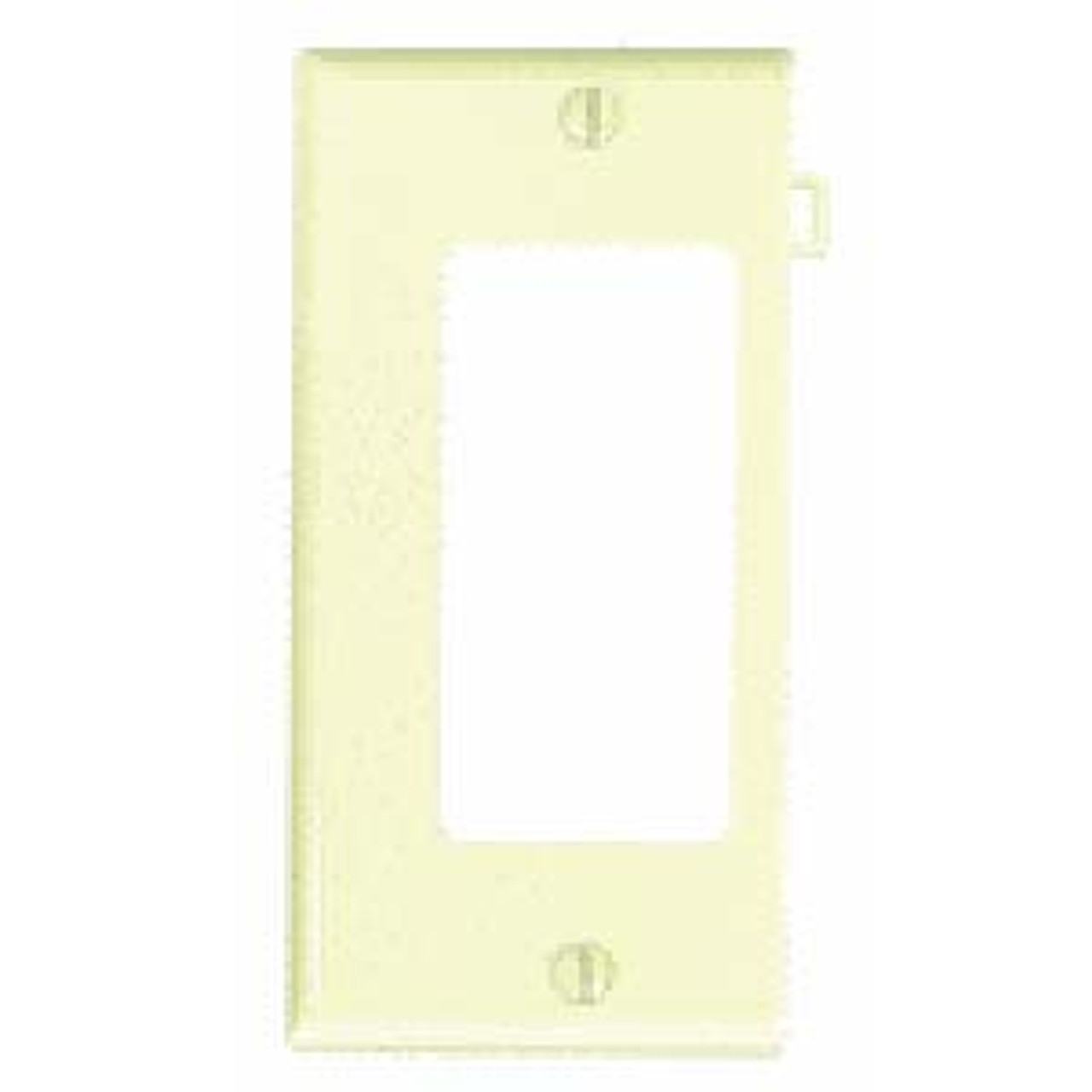 Leviton PSE26 - 1-Gang Decora/GFCI Device Sectional Wallplate