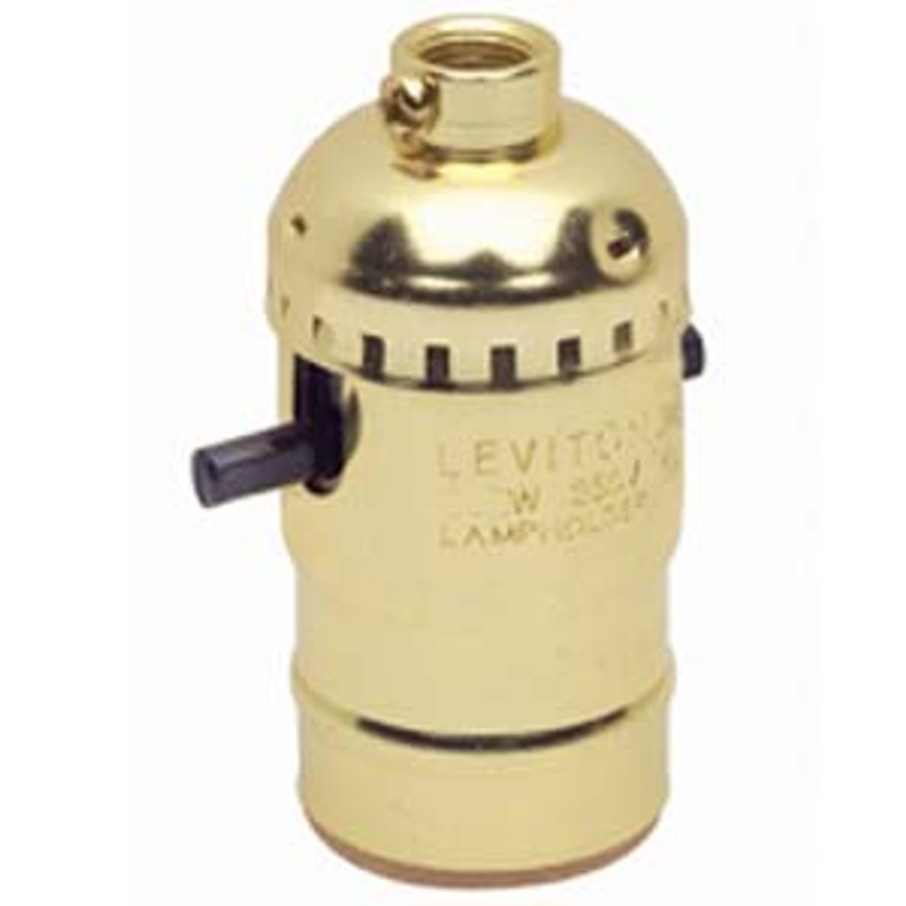 Leviton 6098-PG - Aluminum Shell, Push-Thru