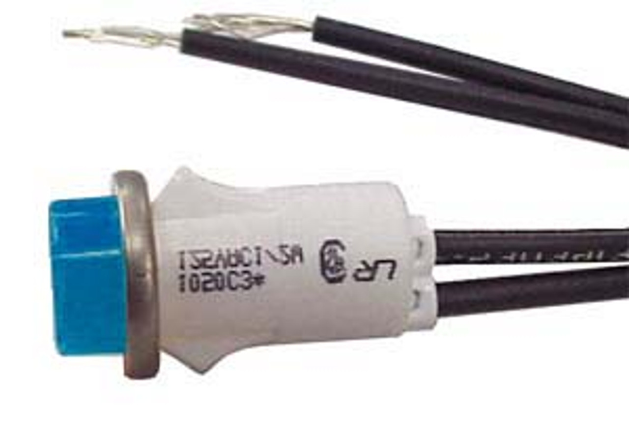 Selecta SL53412-6-BG - 125 Volt Neon Blue Indicator Light