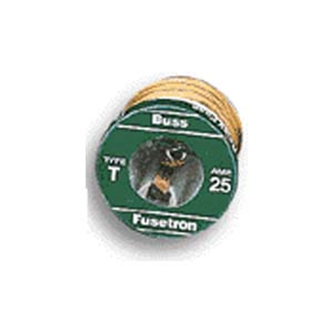 Bussmann T-12 - Dual-Element 125 Volt Time-Delay Edison Base Plug Fuse