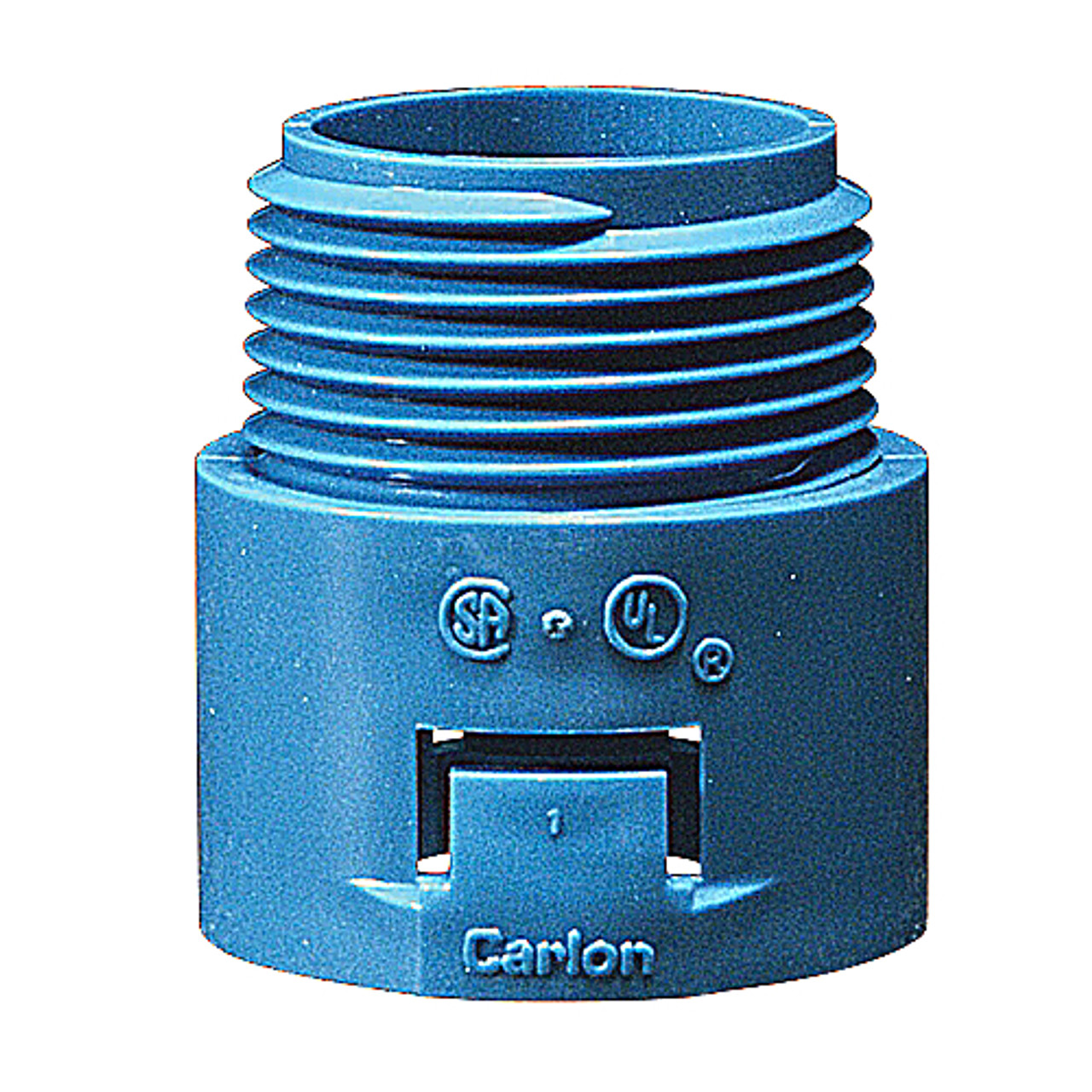 Carlon A243F - 1" ENT Quick Connect Male Adapter - Threaded