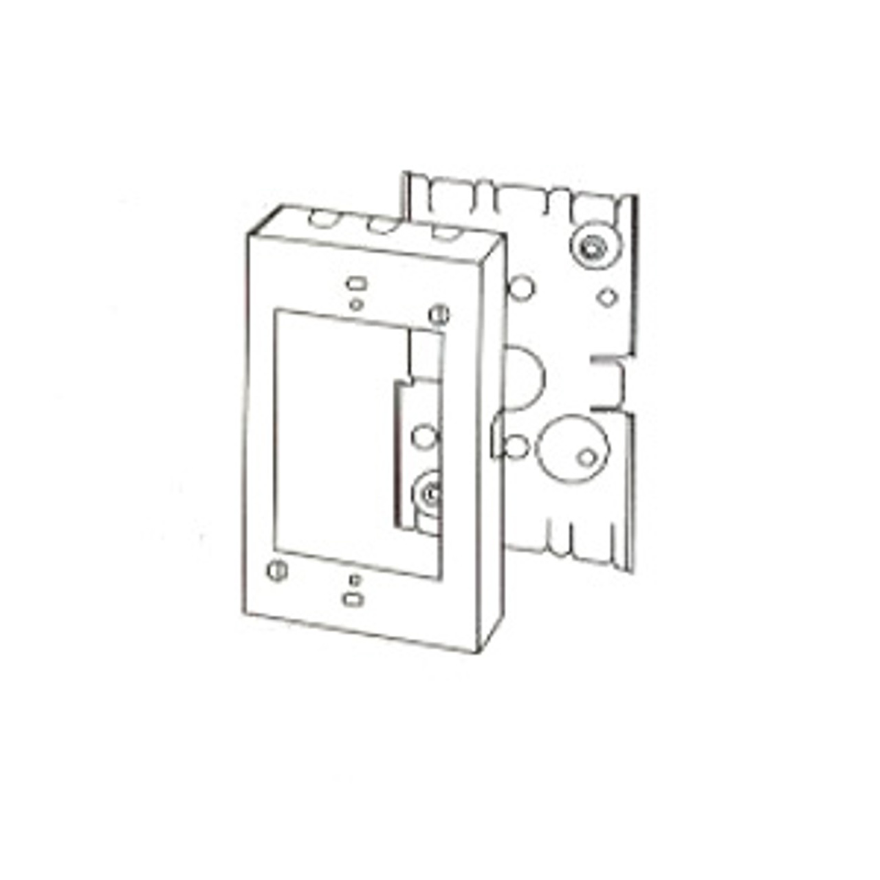 Wiremold V5748S - 500 & 700 Series Shallow Switch & Receptacle Box