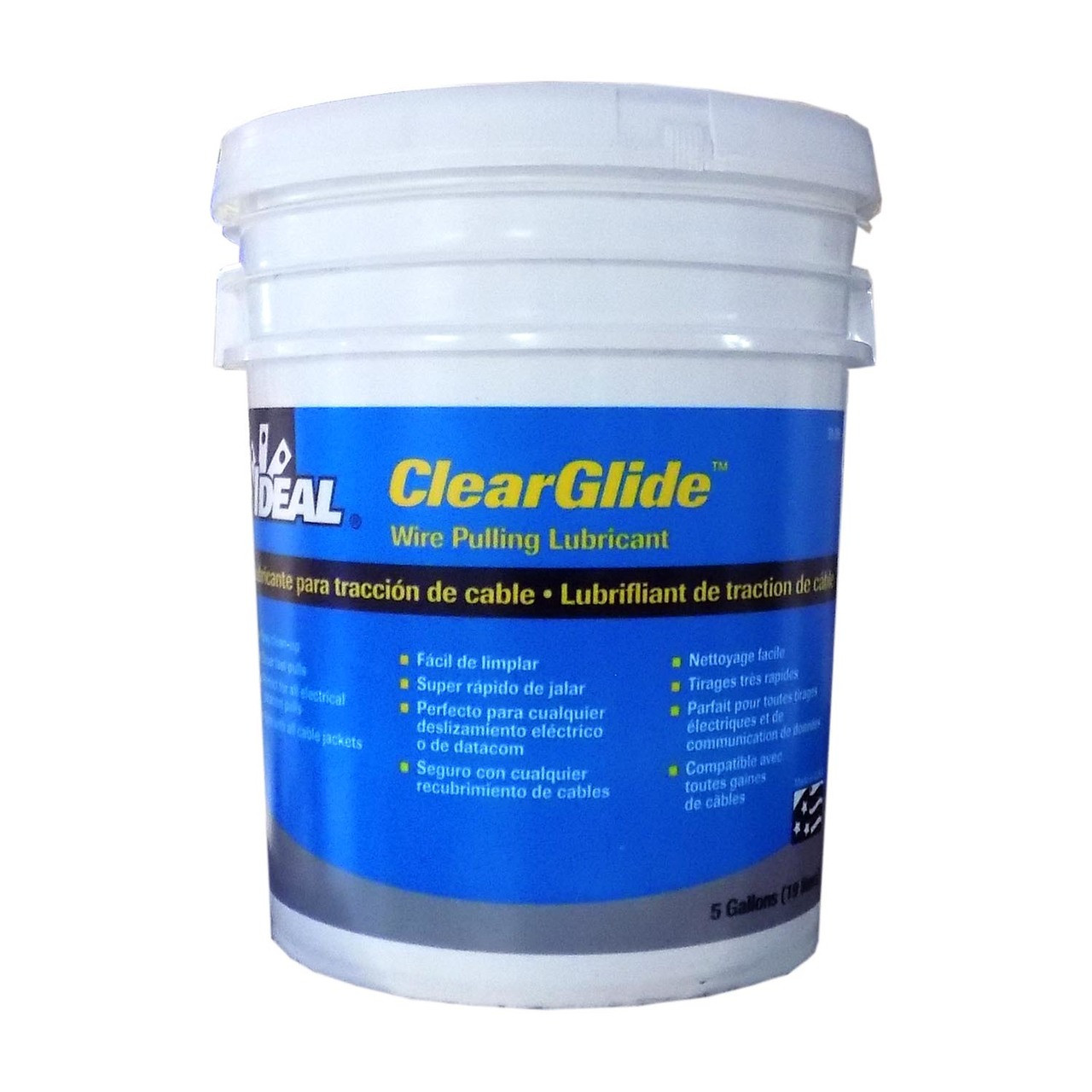 Ideal 31-385 ClearGlide Wire Pulling Lubricant (5-Gallon Bucket)