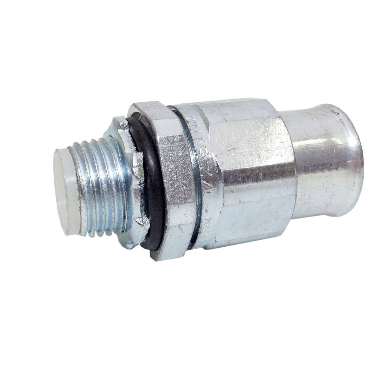 Appleton STNM50 - 1/2" Liquidtight STNM Type A Flexible Nonmetallic Conduit Connector (Straight)