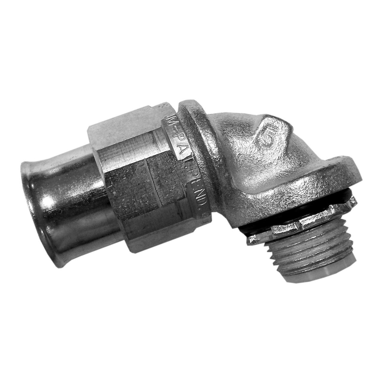 Appleton STNM9050 - 1/2" Liquidtight STNM Type A Flexible Nonmetallic Conduit Connector (90)