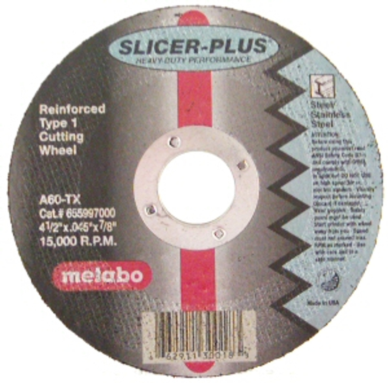 Metabo (655997000) Slicer Plus Wheel