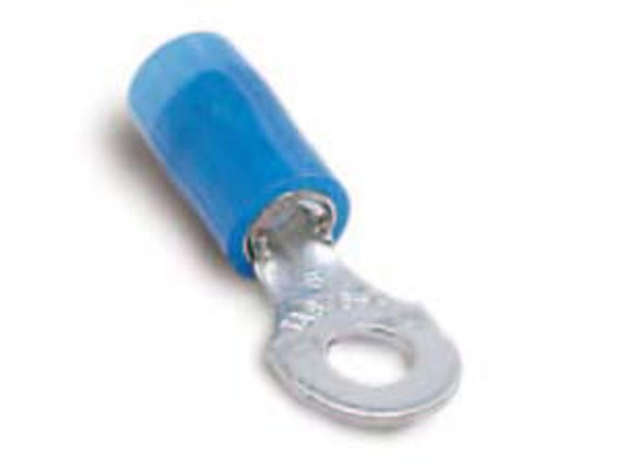 T&B RB14-38 - 3/8" Insulated Nylon Ring Terminal for Wire Range 18-14