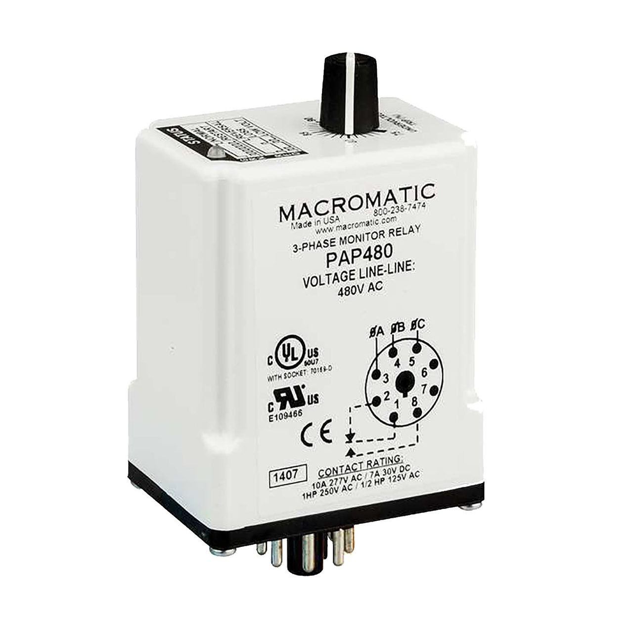 Macromatic PAP240 - PAP Phase Monitor Relay