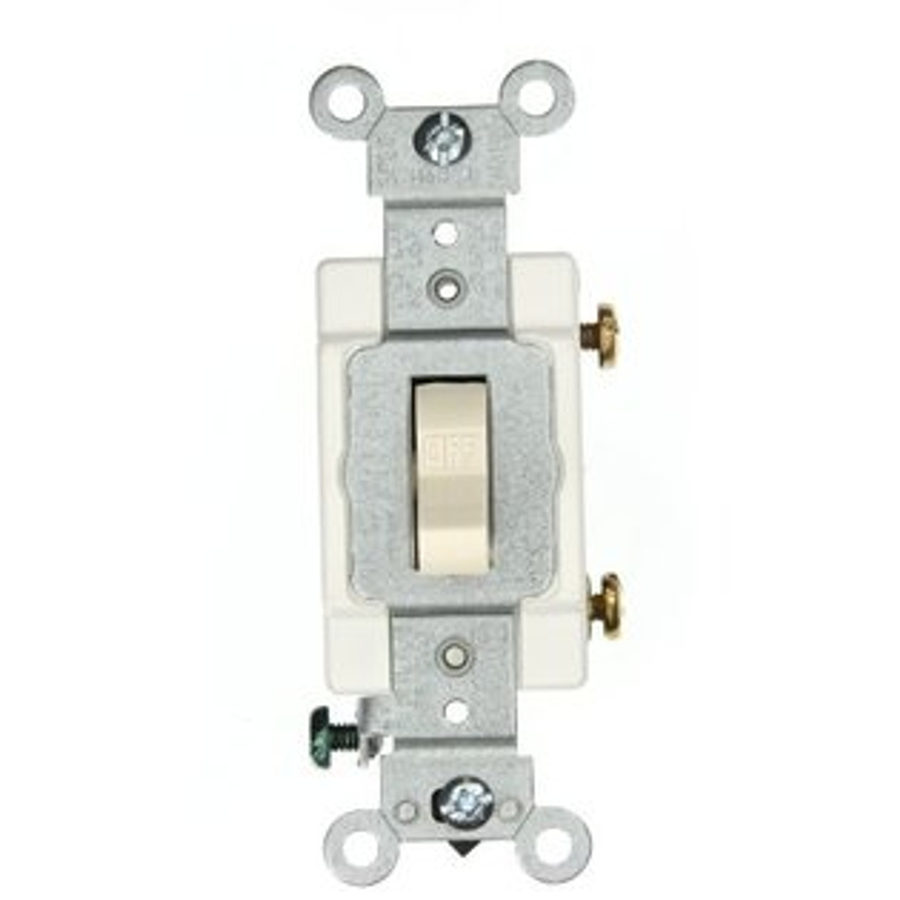 LEVITON 1221-LHW SWTCH 20A120V1P LGHTD WHT