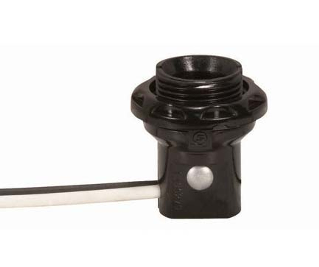 Satco 90-1556 - Candelabra Threaded Socket with Ring