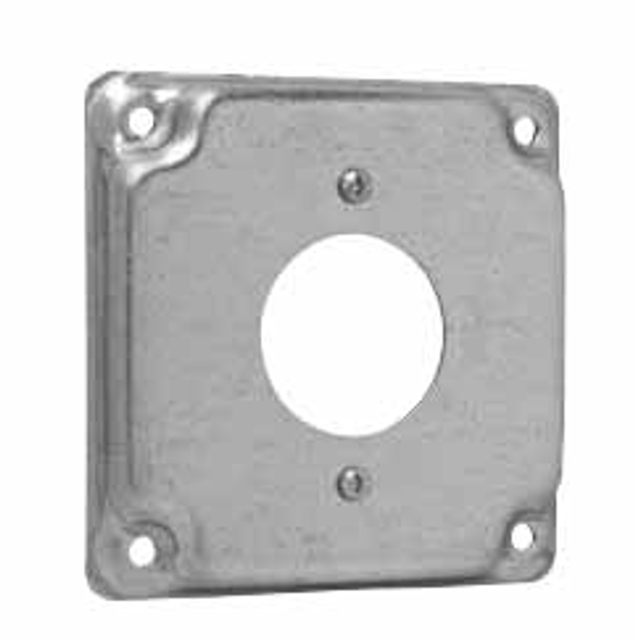 Crouse Hinds TP519 - Square Box Cover Single Receptacle