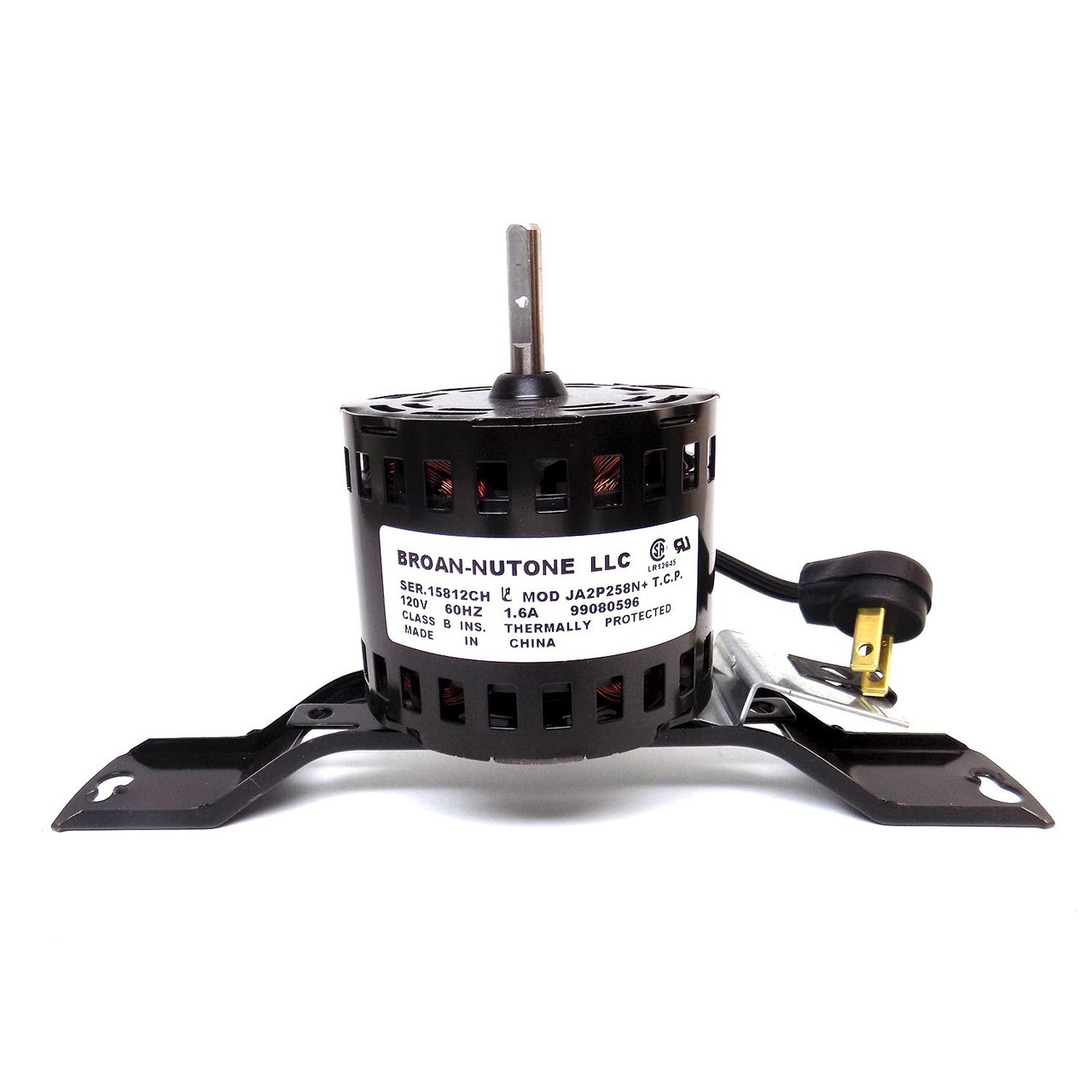 Broan-Nutone S99080596 Replacement Utility and Bath Fan Motor (99080596)  Galesburg Electric/Industrial Supply, Inc.