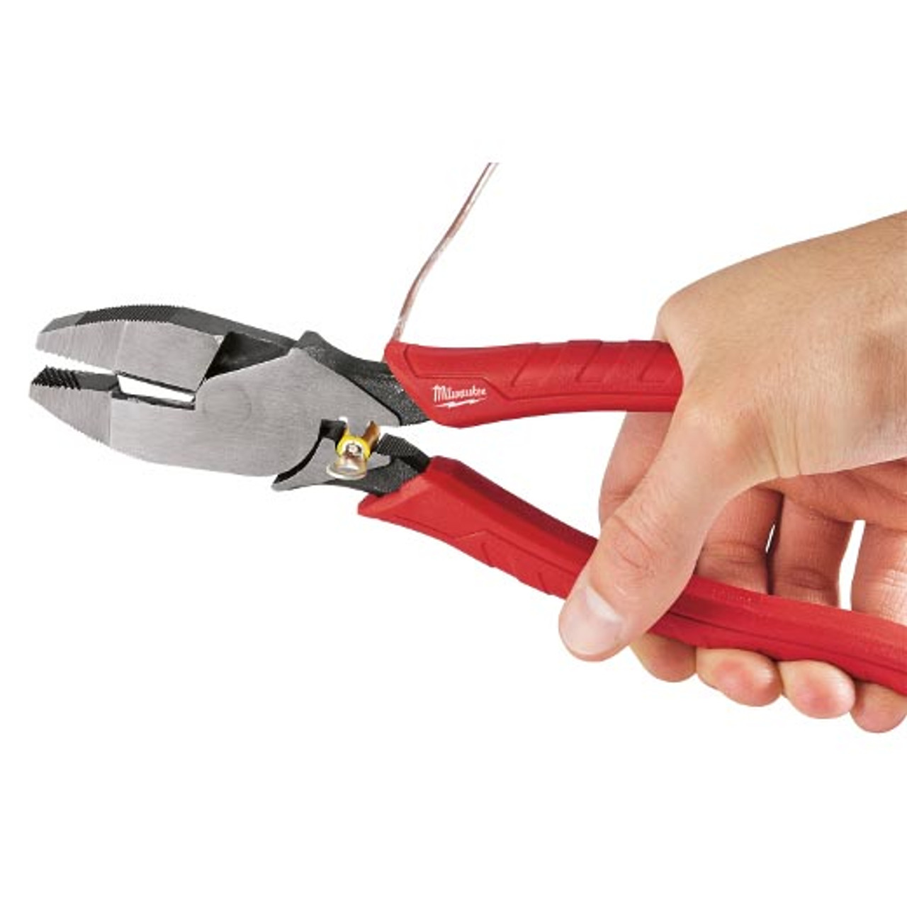 Milwaukee 48-22-6100 - 9" High-Leverage Lineman's Pliers with Crimper