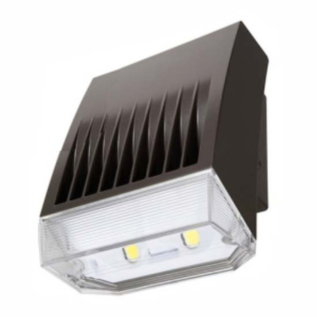 LUMARK XTOR6BRL - 58W LED Refractive Lens Wall Pack 5K Bronze 120/277