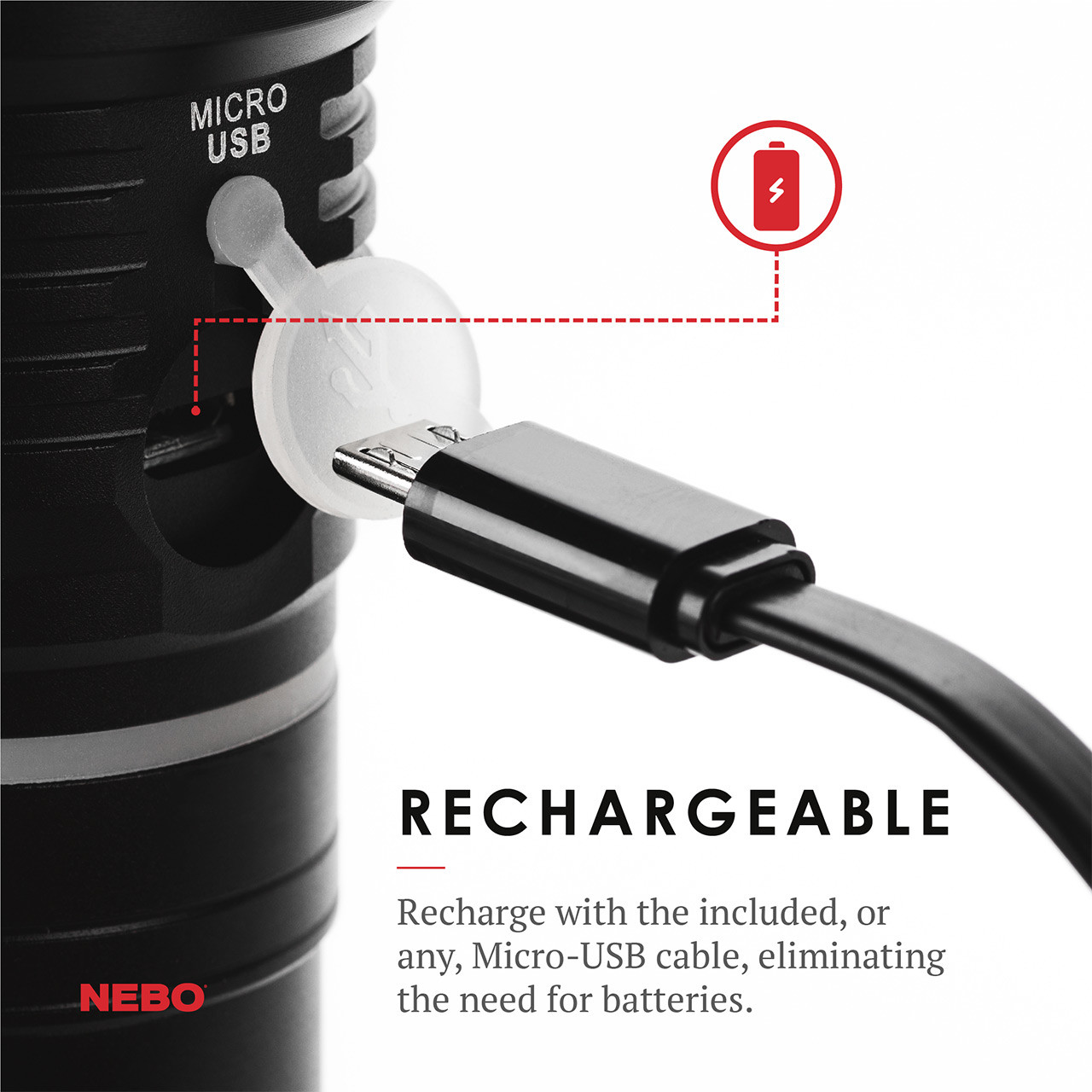 NEBO WLT-0003 SLYDE™ KING Flashlight