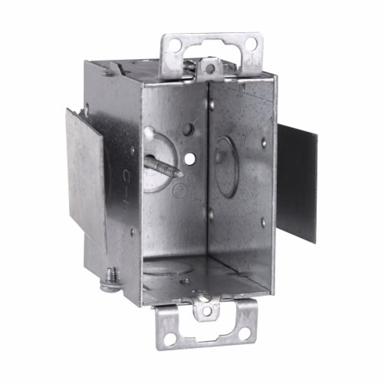 Crouse-Hinds TP216 Gangable Switch Box With Ears and Snap-In Brackets