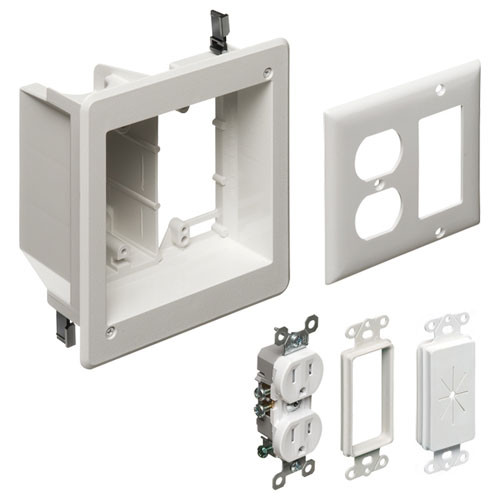 Arlington TVBR505K - 2G Recessed TV Box Kit