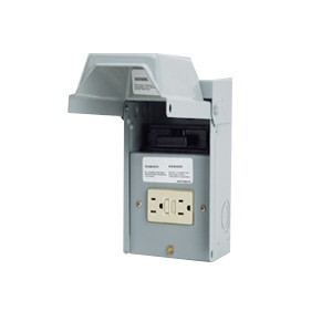 Midwest U065P010 60 Amp SinglePhase AC Disconnect Pullout w/15 Amp