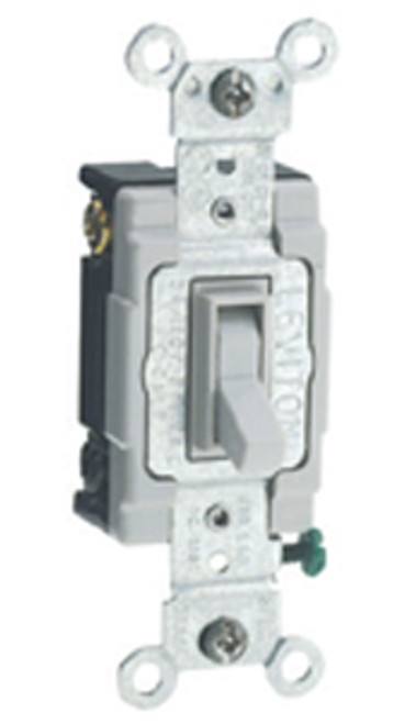 Leviton 54504-2 - 15A 120/277V Toggle Framed 4-Way AC Quiet Switch