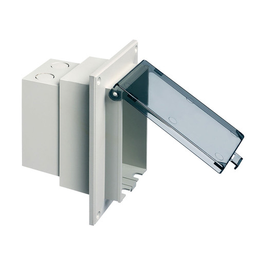 Arlington DBVR1C - Low Profile Vertical Recessed IN BOX for Retrofit Construction with Clear Cover