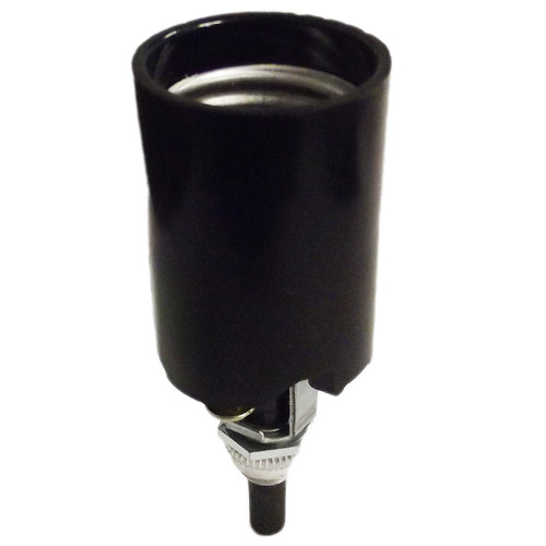 Leviton 4155 - 1-Piece Bottom Turn Knob Candle Socket Lampholder