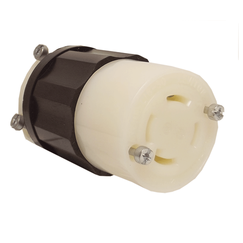 Leviton 2413 - 20 Amp, 125/250 Volt 3 Pole Locking Connector