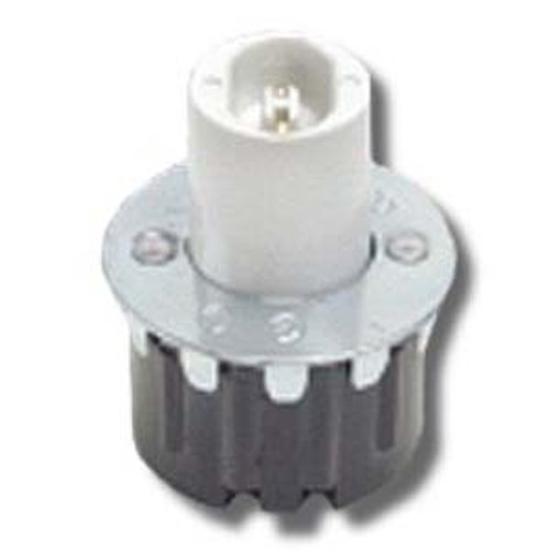 Leviton 523 - High-Output Base Snap-In Button Fluorescent Lampholder (Plunger)