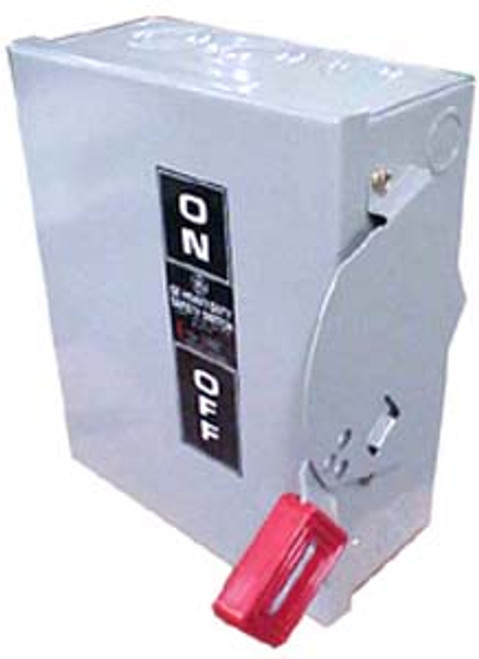 GE THN3361J - 30 Amp NEMA Type 12 & 5 Safety Switch