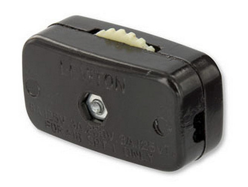 Leviton 423-3 - 6A, 125V Miniature Feed-Through Cord Switch