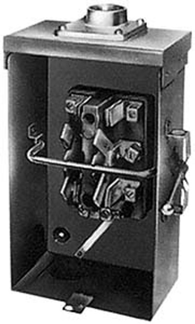 GE TC10323R - 100 Amp, NEMA 3R Low Voltage, Double-Throw Safety Switch