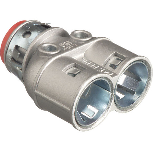 Arlington Industries Erdungsbrücke Mit PVC-Adapter – 4 Anschlüsse, UV-beständig, Für Telefon/Kabel/SAT