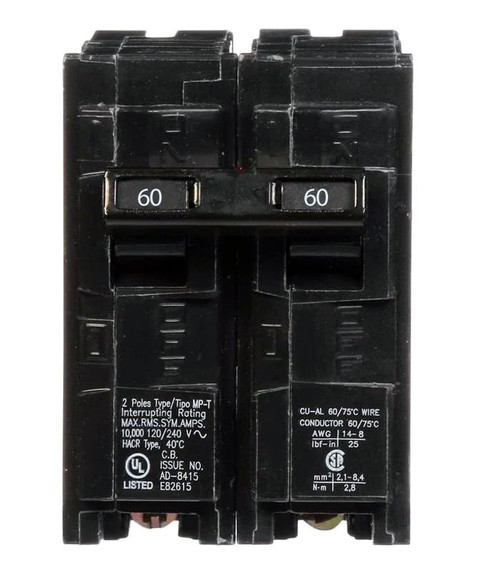 Siemens Q260 - 60A Double Pole 2