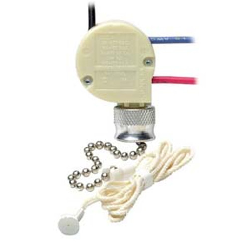 Leviton 1689-50 - 3 Speed 4 Position Pull Chain Switch