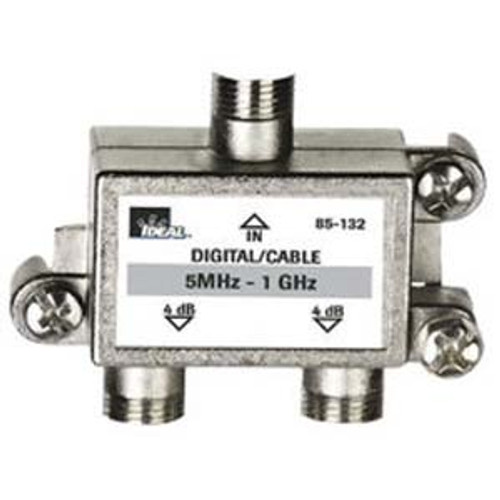 Ideal 85-132 High Performance 2-Way Cable Splitter 5MHz-1GHz