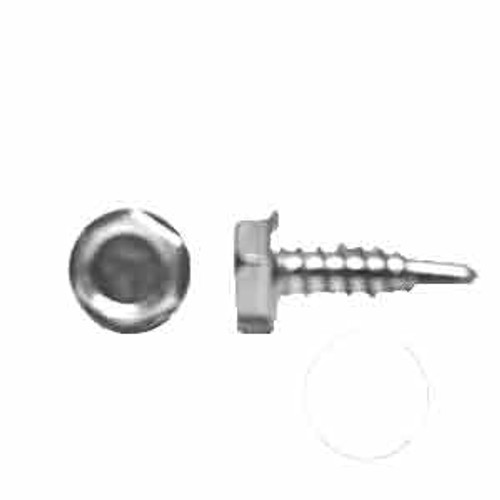 Selecta, TK1058J, Self Drilling Screw 5/16 Hex Washer Head, 100-Pc