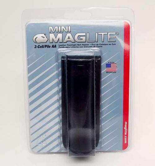 Mag-Lite AM2A026 - Mini Flashlight Leather Belt Holster