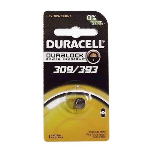 Duracell D309/393PK - 1.5V Silver Oxide Watch Battery
