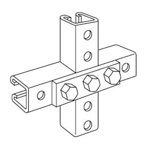 T&B B935 - Kindorf 3 Hole Steel Plate Connector