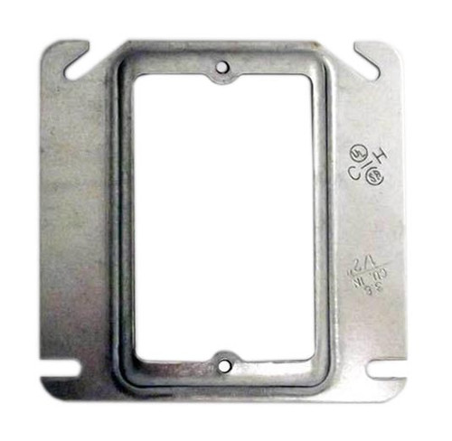 Crouse-Hinds TP484 - 3/4" Plaster Ring for 4" Square Box