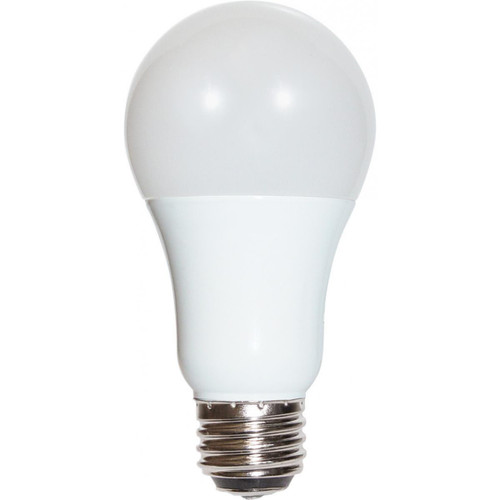 SATCO S9319 3 Watt/9 Watt/12 Watt; A19 LED; 3-way; Frosted; 5000K; Medium base; 220 deg. Beam Angle; 120 Volt