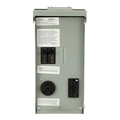 Midwest U041C010P 70A Unmetered Power Pedestal • Outdoor Surface Mount Panel 