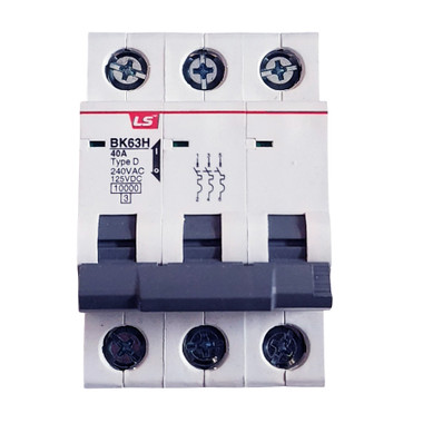 Miniature circuit breaker LS ELECTRIC BK63HU 1P C20A 10kA 277VAC UL489