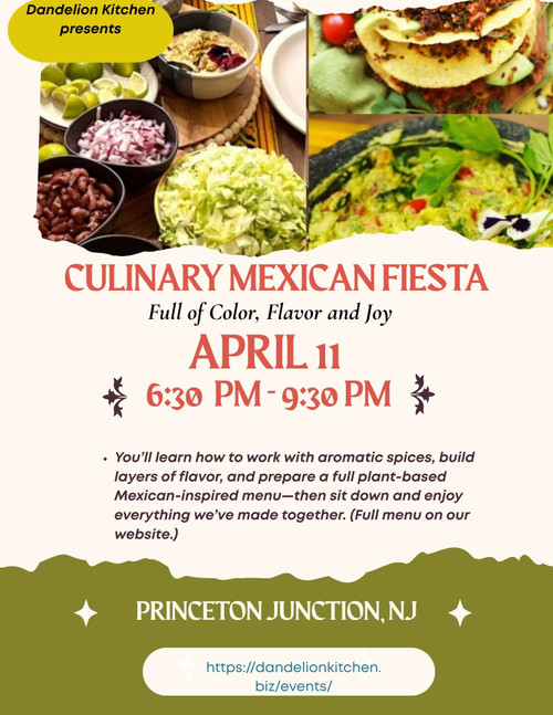 SOLD OUT - Pre–Cinco de Mayo Culinary Fiesta  - Saturday, April 11-  6:30 PM – 9:30 PM