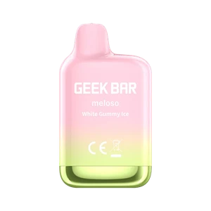 White Gummy Ice Disposable Vape - Geek Bar Meloso Mini 1500 
