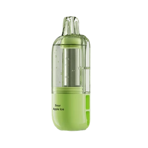 Sour Apple Ice Disposable Vape - Nexa Flex 40K Pod Visible Edition 