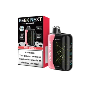 Geek Next X 50000 Sour Straws